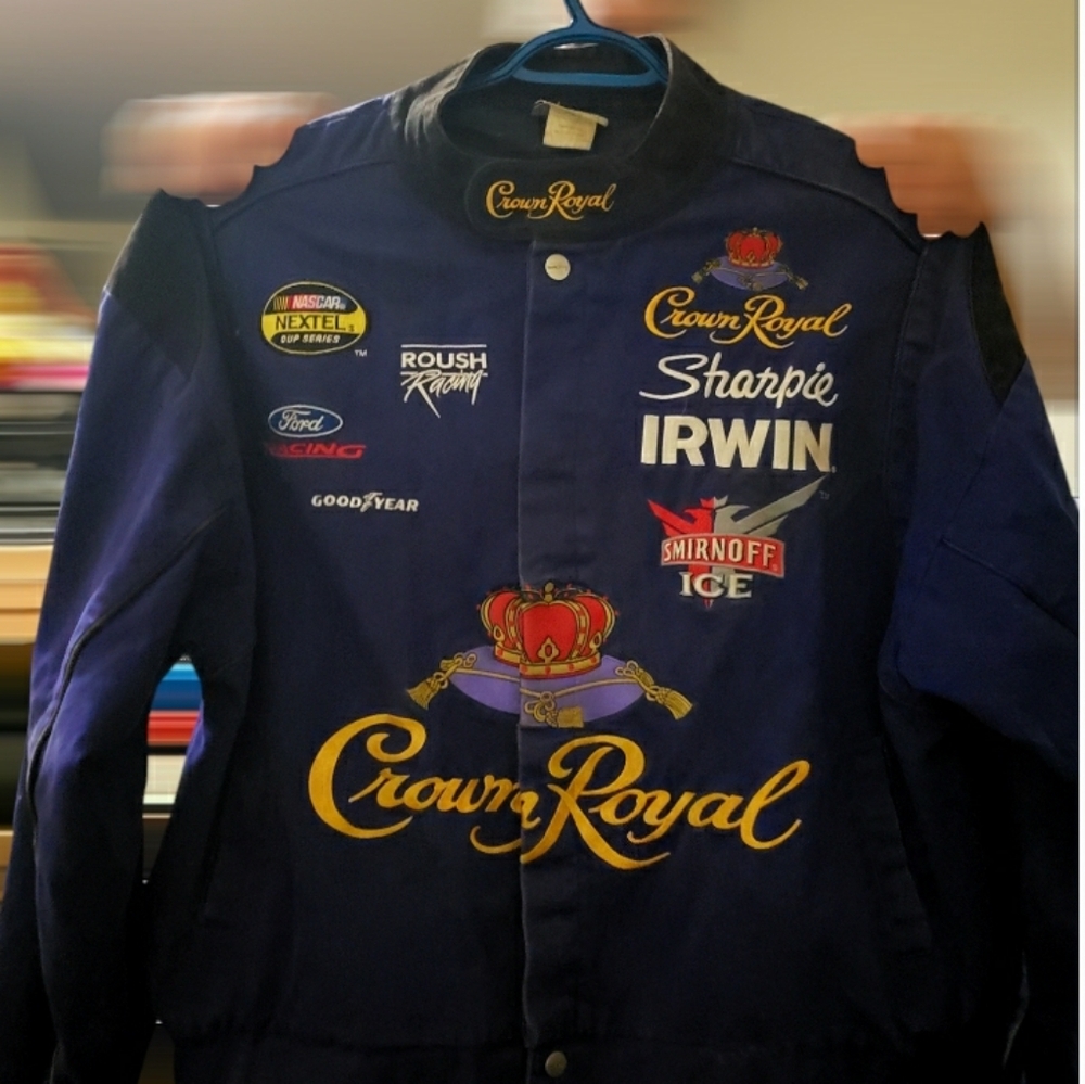 Vintage 1990s crown royal racing jacket